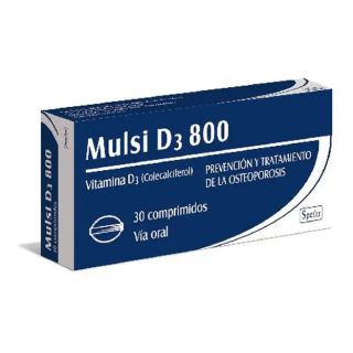 Mulsi® D3 800 X 30 Comp - Vitamina D3 Sabor Sin Sabor