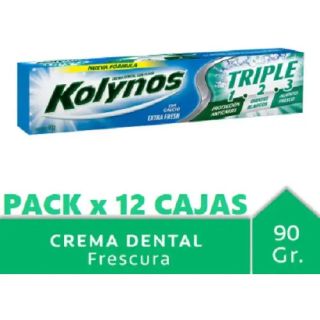 Kolynos Pasta Dental Triple Extra Fresh X 90 GR