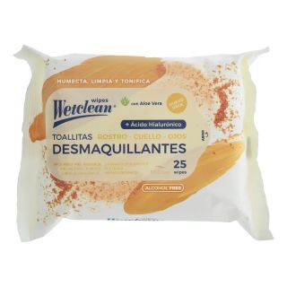 WETCLEAN PACK ABRE FACIL DESMAQUILLANTE 25 TOALLAS