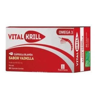 Aceite de Krill Roemmers Cápsulas Blandas Omega 3 30 CAP