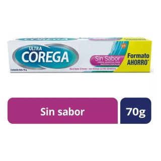 ULTRA COREGA CREMA SIN SABOR 70 GR