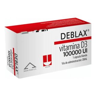 Deblax 100.000 Ui X 1 Caps. Blanda