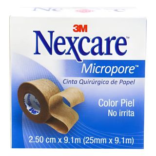 MICROPORE COLOR PIEL 2,5 CM 9,1 MT