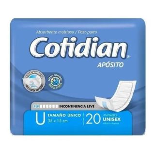 COTIDIAN APOSITO POST PARTO 20 UNID