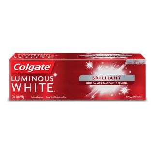 COLGATE CR DENTAL LUMINOUS WHITE BRIL 90
