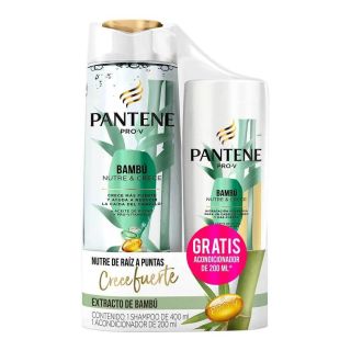 PANTENE SH 400 ML + ACOND 200 ML BAMBU