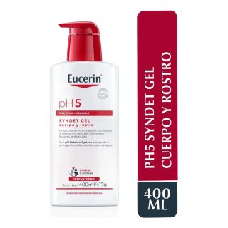 Gel de Limpieza Corporal PH5 EUCERIN 400ml, Protege e