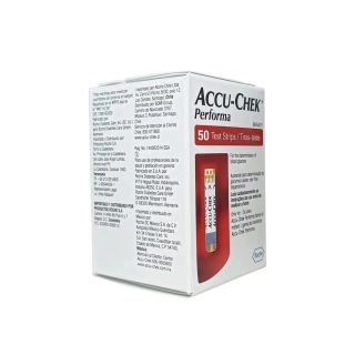 ACCU CHEK PERFORMA 50 TIRAS