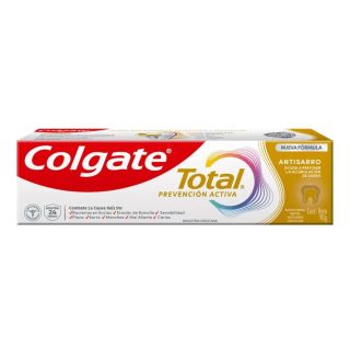 Pasta Dental Colgate Total Antisarro con Flúor 90 G