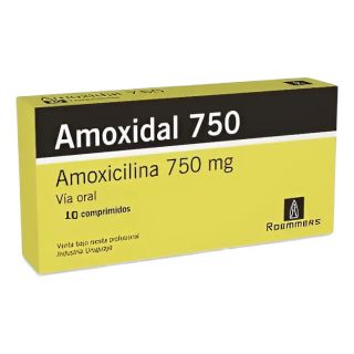 AMOXIDAL 750 MG 10 COMP