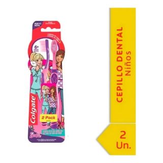 Cepillo De Dientes Smile Personajes Animados Kids Colgate X2
