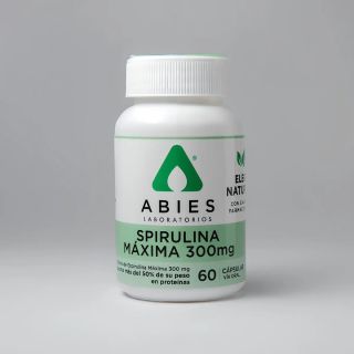 Espirulina Nutritional 300mg Abies 60 Cápsulas Alta