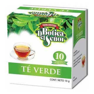 TE VERDE BOTICA DEL SEÑOR 10 SAQUITOS
