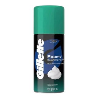 Espuma de Afeitar Gillette Foamy Mentol con Sensación