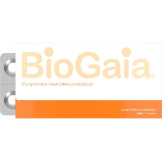 Biogaia Probióticos 10 TAB Masticables. Sabor