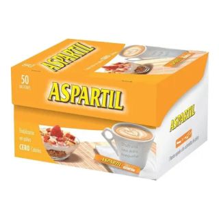 Aspartil® Endulzante En Polvo X 50 Sticks | Cero Calorías