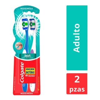 COLGATE CEP DENTAL 360 MEDIO 2X1