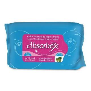 ABSORBEX TOALLAS HUMEDAS HIG INT 25 UNID