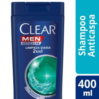 CLEAR SHAMPOO 2EN1 DUAL EFFECT 400 ML