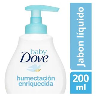 DOVE BABY JABON LIQ HUMECT ENRIQ 200 ML