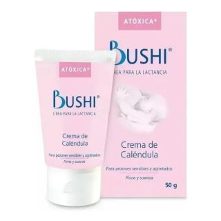 Crema Corporal Bushi de Caléndula 50g Hipoalergénica y sin