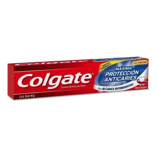 Crema Dental Colgate Máxima Protección Anticaries Calcio 90