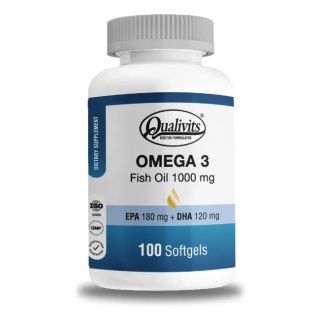 OMEGA 3 FISH OIL 1000 MG 100 TAB