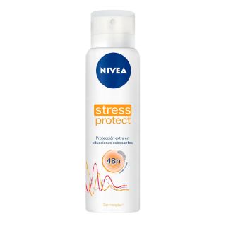 NIVEA DESOD AERO FEM STRESS PROTE 150 ML