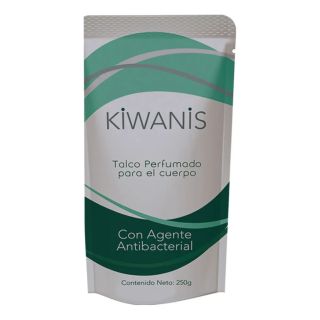 KIWANIS TALCO C/AGENTE ANTIBACTERIAL D/PACK RE/250