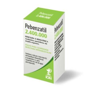 Pebenzatil Ion® 2.400.00 UI x 1 vial (penicilina)