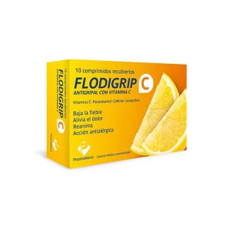 Flodigrip® C X 10 COMP - Antigripal + Vitamina C