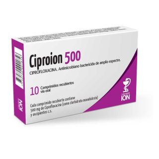 Cipro-Ion500® x 10 Comprimidos