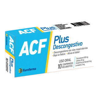 ACF Plus Descongestivo x 10 COMP