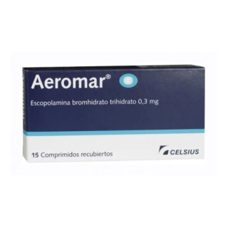 Aeromar® X 15 Comprimidos (Escopolamina)
