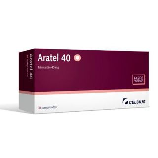 Aratel® 40mg X 30 Comprimidos (Telmisartán)