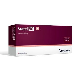 Aratel® 80mg X 30 Comprimidos (telmisartán)