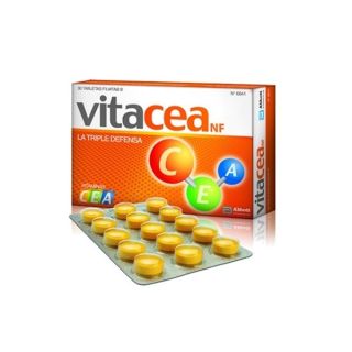 Vitacea® X 30 Tabletas | Vitaminas C + E + A