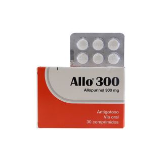Allo Allopurinol 300Mg 30 Comprimidos