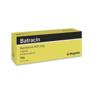 Batracin® Ungüento x 15 Gramos | Antibiótico Dérmico