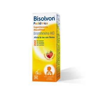 Bisolvon® Pediátrico Jarabe 120ml - Alivia La Tos