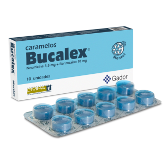 Bucalex® x 10 Caramelos
