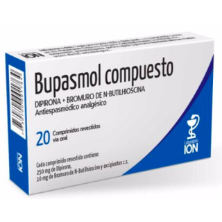 Bupasmol® Compuesto X 20 Comprimidos - Antiespasmódico