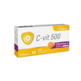 C Vit® 500mg x 10 Comprimidos Masticables | Vitamina C