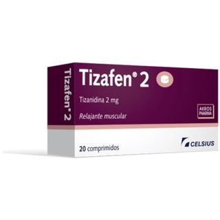 Tizafen 2 mg x 20 Comprimidos - Tizanidina