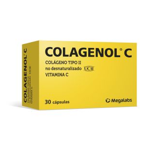 Colagenol® C X 30 Cápsulas - Colágeno Tipo 2 + Vitamina C