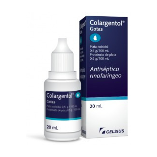 Colargentol® Gotas 20ml - Antiséptico Rinofaríngeo