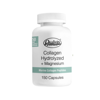 Colágeno + Magnesio Qualivits® 400mg/100mg x 150 Cápsulas