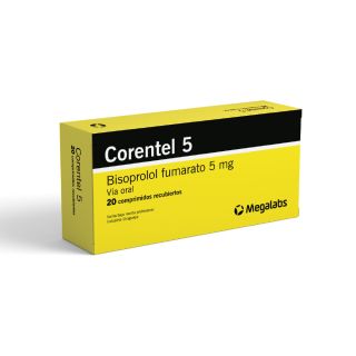 Corentel 5mg X 30 Comp. (bisoprolol) | Cardiovascular