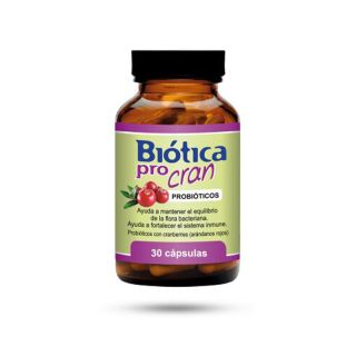 Biótica® Pro Cran X 30 Cápsulas | Probióticos + Prebióticos
