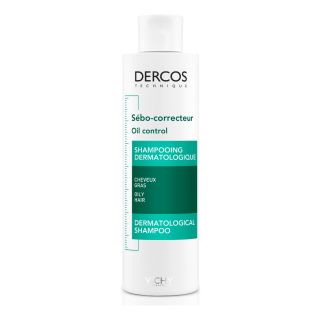 Vichy® Dercos Shampoo Sebocorrector Graso | 200Ml